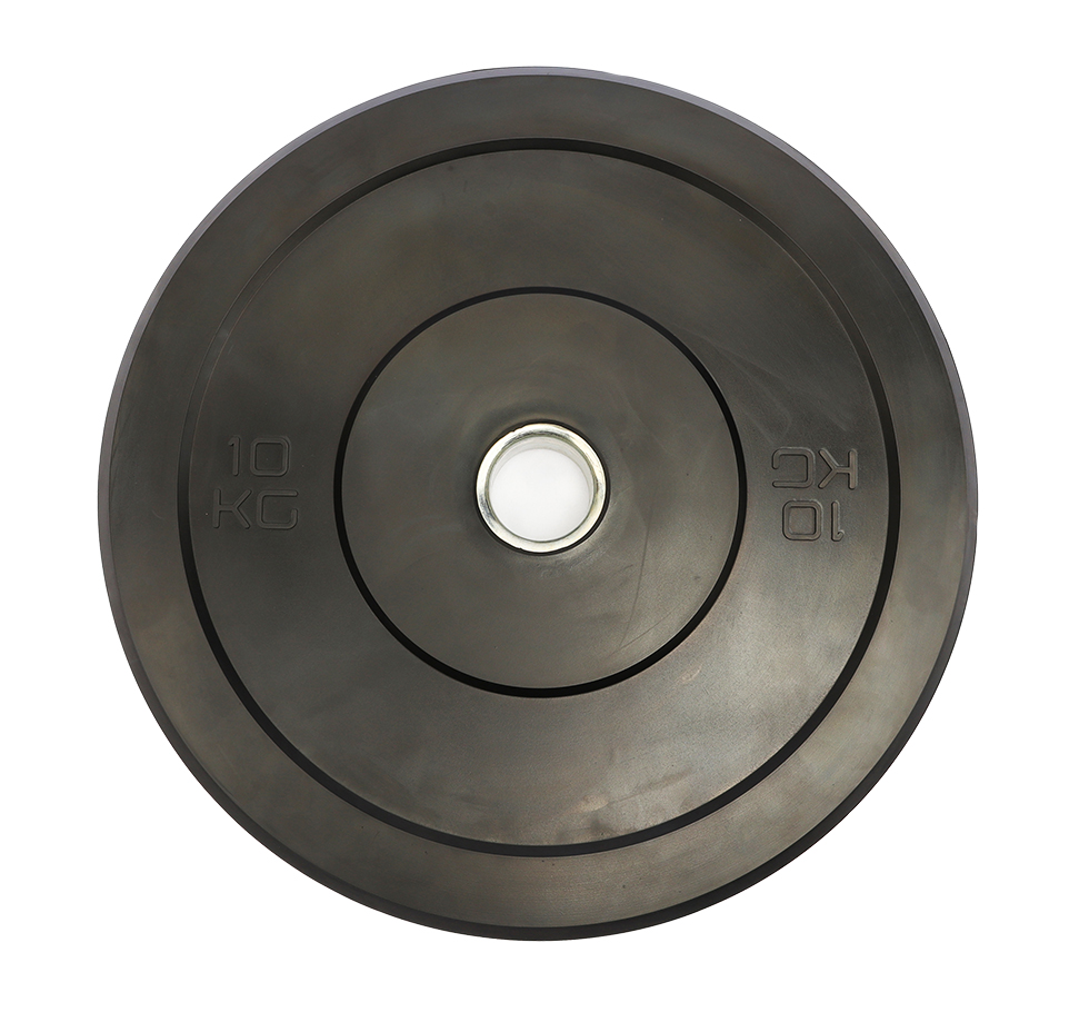 Rubber Bumper Plate (Black Training)